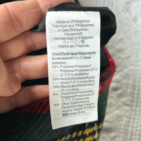 J Crew mini shirt plaid - Picture 7 of 9